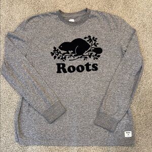 Roots Gray Long Sleeve Shirt